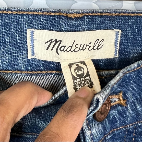 NWOT Madewell The Perfect Vintage Full-Length Jean in Sanderson Wash - Picture 9 of 13